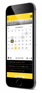 Salon suite mobile app - calendar Salon suite mobile app - calendar